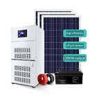 20kw सौर ऊर्जा उत्पादन प्रणाली 220v होम ऑफग्रिड इन्वर्टर कंट्रोल 60HZ