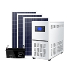 सौर ऊर्जा प्रणाली होम 220v6kw ऑफ-ग्रिड इन्वर्टर नियंत्रण फोटोवोल्टिक पैनल बैटरी पावर