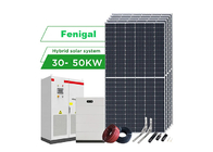 हाइब्रिड सेट सौर ऊर्जा बैटरी ऊर्जा भंडारण प्रणाली 30kw 50kw घर के लिए 60Hz