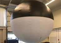 गोलाकार inflatable गुब्बारा प्रकाश 2500W एलईडी 3600W एलईडी फिल्म और टेलीविजन शूटिंग