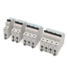 63A 1P 2P 3P 4P MCB लघु सर्किट ब्रेकर वक्र C 230V / 400V IEC60898