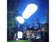 दीर्घवृत्त डेलाइट फिल्म प्रकाश गुब्बारे D4.4mxH3.4m 2x2500w HMI 230V