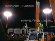 निर्माण स्थल पर सुरक्षा रोशनी के लिए तिपाई लाइटिंग बैलून LED400w