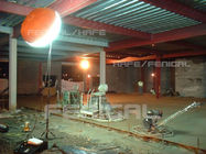 निर्माण स्थल पर सुरक्षा रोशनी के लिए तिपाई लाइटिंग बैलून LED400w