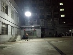 600W LED Safety Balloon Light Tower: Ideal for Road and Building Repairs Lighting