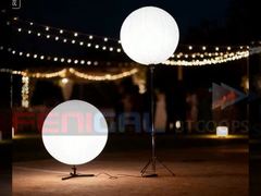 म्यूज आरजीबीडब्ल्यू 400W inflatable एलईडी लाइट