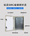 डबल ताले सीई मानक के साथ एसएमसी केबल शीसे रेशा संलग्नक वितरण बॉक्स: