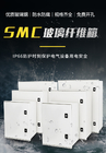 डबल ताले सीई मानक के साथ एसएमसी केबल शीसे रेशा संलग्नक वितरण बॉक्स: