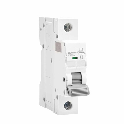 FM9H-10KA औद्योगिक लघु सर्किट ब्रेकर 1A से 63A AC 50Hz / 60Hz