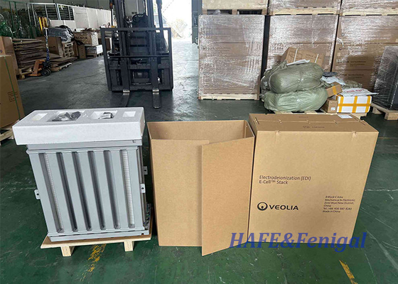 30cm x 61cm x 74cm नाममात्र प्रवाह 7.0 m3/h VEOLIA EDI मॉड्यूल ई-सेल MK-7