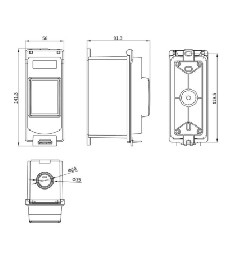 पूर्ण संगतता और आसान स्थापना के लिए IP66 वितरण बॉक्स 276X 154X 145mm
