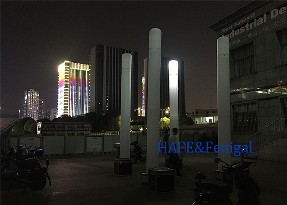 रात के बाहर पोर्टेबल inflatable प्रकाश टॉवर आपातकालीन प्रणाली 1200W 60HZ