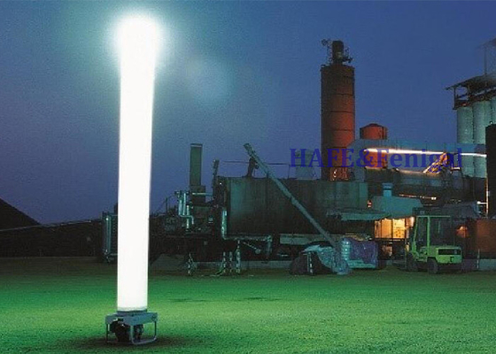 पोर्टेबल inflatable प्रकाश टॉवर (3-5)m एलईडी 1000W बाहरी प्रकाश व्यवस्था