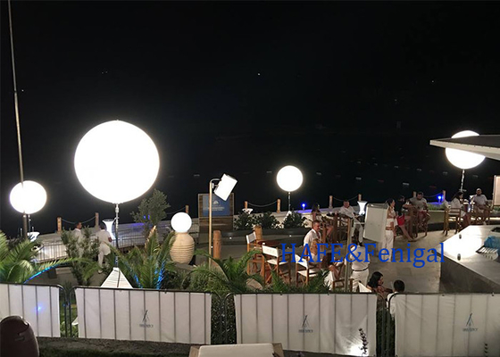 हेलोजन लैंप के साथ 800W inflatable एलईडी लाइट, inflatable एलईडी गुब्बारा रोशनी घटना प्रकाश सजावट