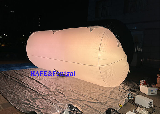 3.6kw ट्यूब हीलियम आरजीबीडब्ल्यू एलईडी डीएमएक्स सीआरएमएक्स नियंत्रण फिल्म सिनेमा गुब्बारा रोशनी