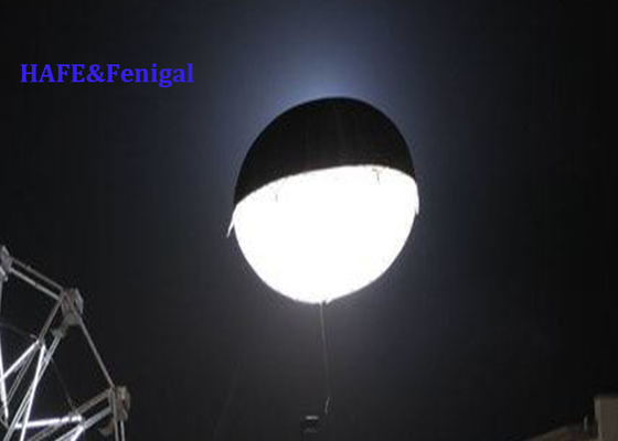 गोला 1.8kw 4.2m/14 फीट हीलियम एलईडी DMX CRMX नियंत्रण फिल्म सिनेमा गुब्बारा प्रकाश
