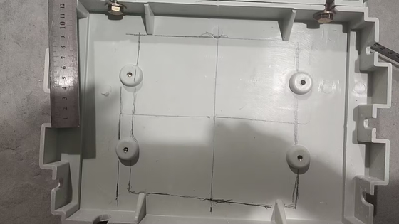 टिकाऊ सुरक्षा फाइबरग्लास संलग्नक 800x800x350 मिमी