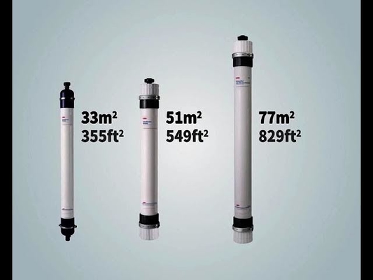DOWTM UF SFP-2660 अल्ट्राफिल्ट्रेशन झिल्लीः उच्च प्रवाह, कम फोलिंग पावरहाउस