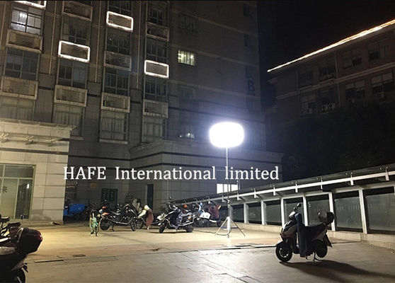 1000W एलईडी गुब्बारा प्रकाश अग्निशामकों के लिए आवश्यक प्रकाश व्यवस्था समुद्री दुर्घटना बचाव संचालन