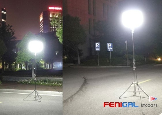 सूर्य 1000W चमक रहित एलईडी गुब्बारा प्रकाश बड़े क्षेत्रों में शक्तिशाली प्रकाश व्यवस्था