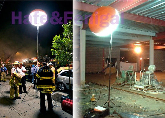 सुरक्षित कुशल रात्रि प्रकाश HAFE 1000W हाईवे कार्य के लिए एलईडी गुब्बारा प्रकाश