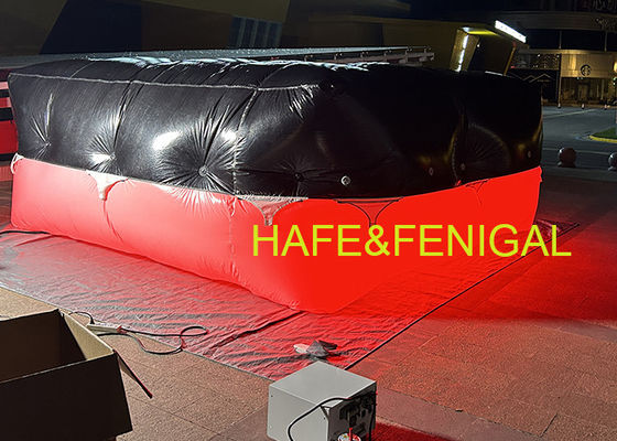 निर्देशक फोटोग्राफर प्रकाश तकनीशियन डीओपी अनुकूलन योग्य के लिए इन्फ्लेटेबल स्क्वायर एलईडी मूवी लाइट