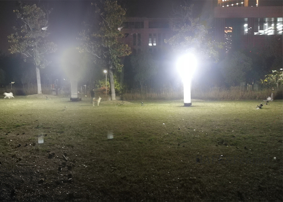 No Glare Inflatable Lighting Tower Emergency System 1200W 60HZ Night Outdoor Portable