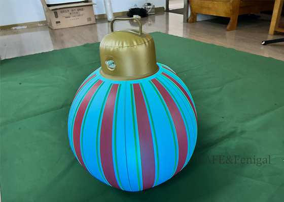 एलईडी गुब्बारा प्रकाश क्रिसमस inflatable पीवीसी (चांदी/सोना) - आउटडोर घर की सजावट आश्चर्यजनक गुब्बारा प्रकाश टॉवर
