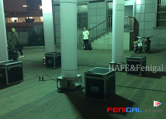 कॉलमस इन्फ्लेटेबल लाइट टावर - आउटडोर बड़े क्षेत्रों के लिए हाई-पावर इमरजेंसी लाइटिंग