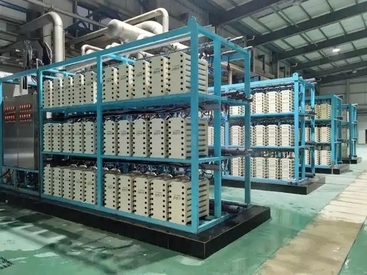 सेमीकंडक्टर अल्ट्रा शुद्ध पानी के लिए वेओलिया MK-3 EDI स्टैक 15 GPM