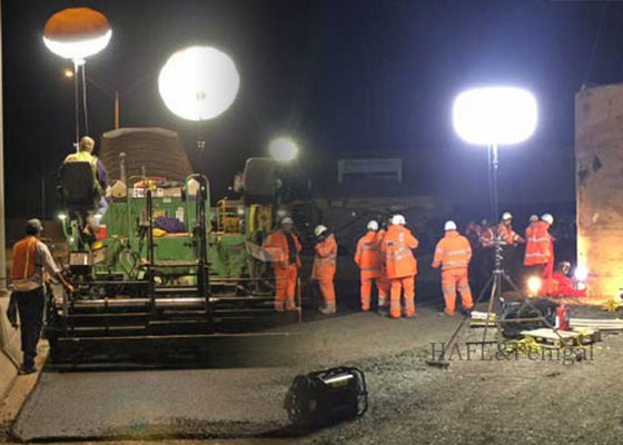 800W डिमेबल एलईडी इन्फ्लेटेबल लाइट टावर रात के बचाव निर्माण सुरक्षा के लिए अनुकूलन योग्य