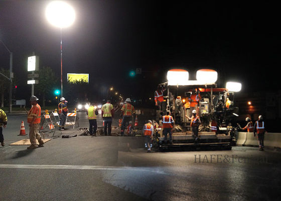 800W डिमेबल एलईडी इन्फ्लेटेबल लाइट टावर रात के बचाव निर्माण सुरक्षा के लिए अनुकूलन योग्य