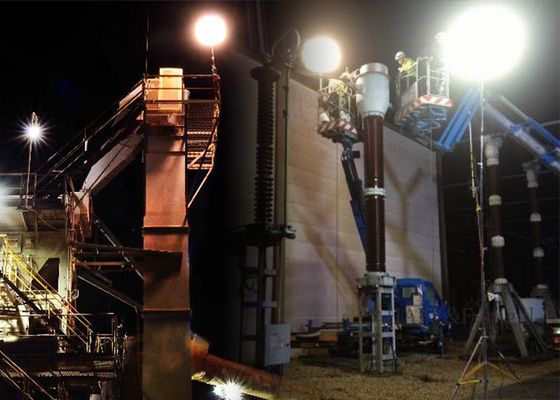 600W एलईडी सुरक्षा गुब्बारा लाइट टॉवर