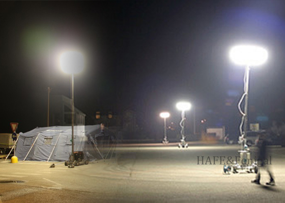 200W Glare-Free Tripod LED Balloons Industrial Rescue Lighting Solution