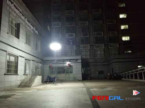 200W Glare-Free Tripod LED Balloons Industrial Rescue Lighting Solution