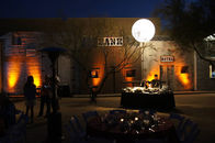 विशेष चंद्रमा गुब्बारा प्रकाश 200 w ~ 600 w लोगो मुद्रण प्रदर्शनी ब्रांडिंग रोशनी 1.5 मीटर / 2 मी