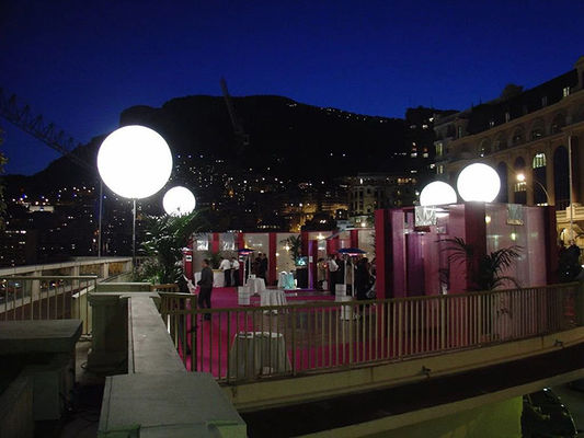 HMI 575W फिल्म ग्रेड घटना Inflatable एलईडी गुब्बारा रोशनी Airstar क्रिस्टल प्रकार