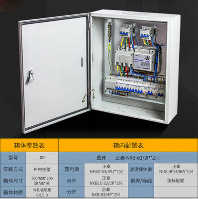 IP44 स्टेनलेस स्टील Ielectrical वितरण बॉक्स RAL 7035