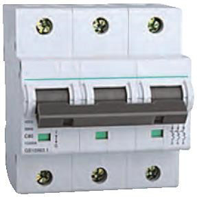 SL7-125 MCB इलेक्ट्रिक सर्किट ब्रेकर 3P AC230 / 400V