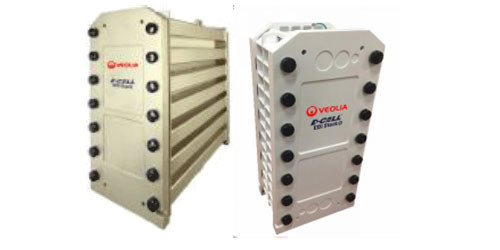 VeoliaTM E-Cell* EDI MK-3MiniHT:अल्ट्राप्यूर वाटर 1.14 m3/h प्रवाह, प्रतिरोध≥10 ((फार्मा.)