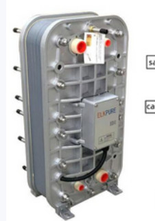 5.1-7.67m3/Hr शुद्ध आयन CEDI LX-Z IP-LXM45Z-5 पर्यावरण के अनुकूल प्रक्रिया के साथ