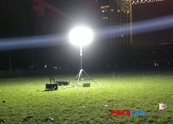 सूर्य एलईडी गुब्बारा प्रकाश आपातकालीन और कार्यस्थल प्रकाश व्यवस्था के लिए अंतिम समाधान