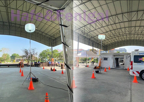 सुरक्षित कुशल रात्रि प्रकाश HAFE 1000W हाईवे कार्य के लिए एलईडी गुब्बारा प्रकाश