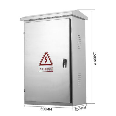 304 स्टेनलेस स्टील वेदरप्रूफ डिस्ट्रीब्यूशन बॉक्स वॉल माउंटेड फ्लोर स्टैंडिंग मेटल जंक्शन बॉक्स